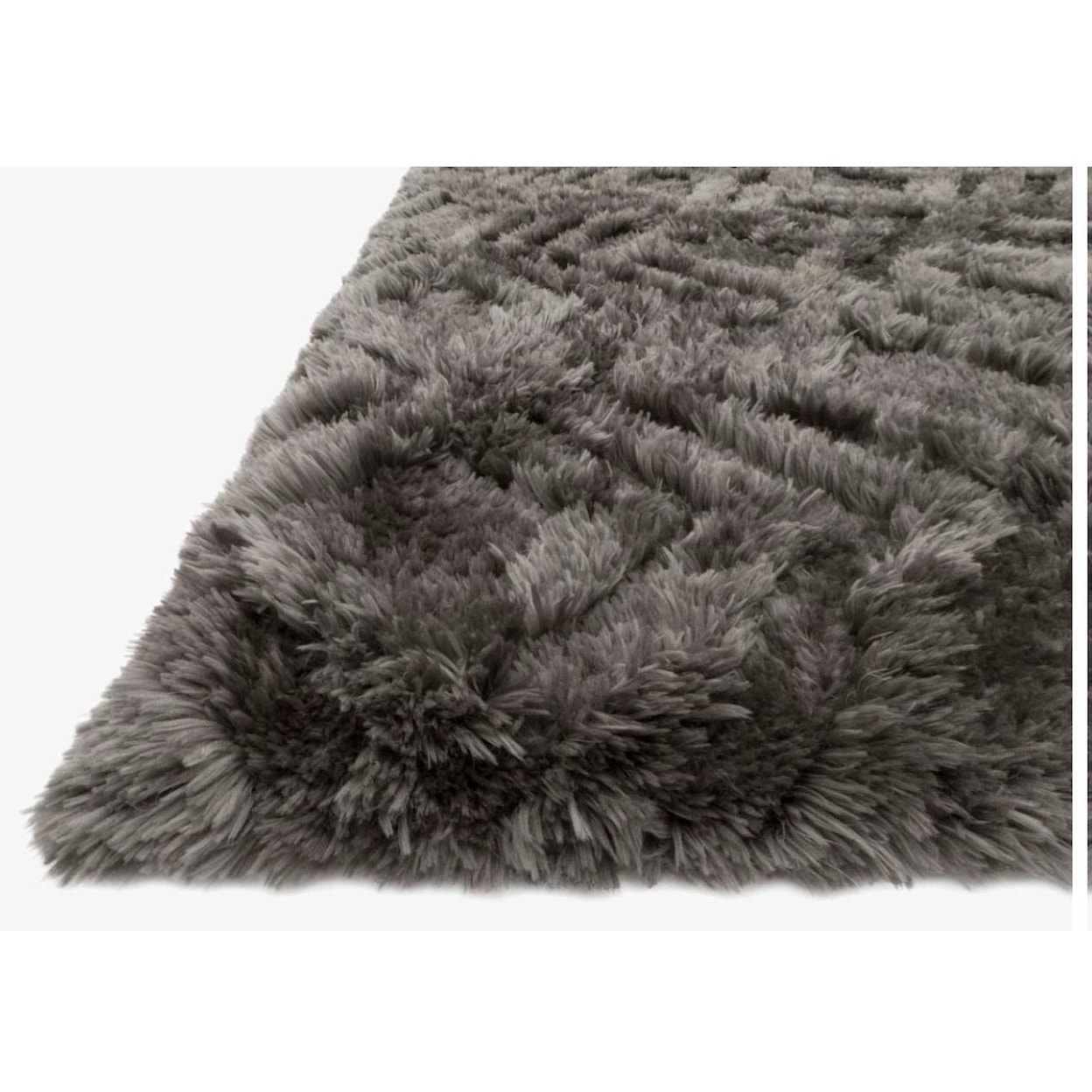Reeds Rugs CASPIA 7-6 X 9-6 Charcoal Area Rug