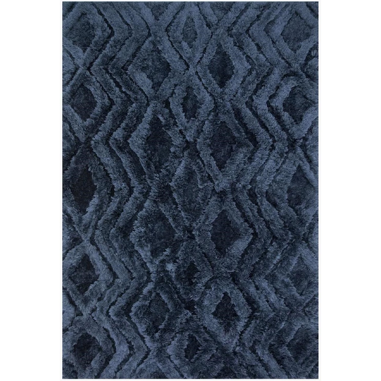 Reeds Rugs CASPIA 5-6 x 7-6 Indigo Area Rug