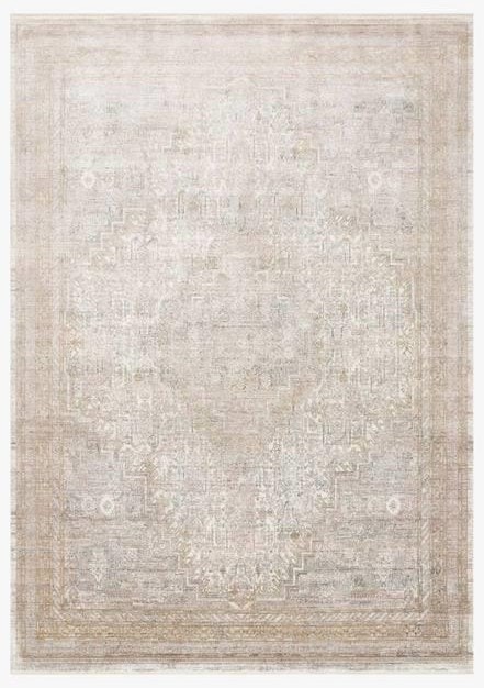 Gemma Sand Ivory 7'7"x9'10" (Available in Multiple Sizes)