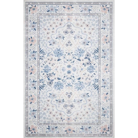 5-0 X 7-6 RP Snow/Sky Area Rug