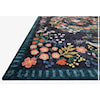 Reeds Rugs PALAIS 7-6 X 9-6 Black/Multi Area Rug