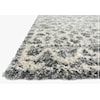 Reeds Rugs QUINCY 5-3 X 7-6 Graphite/Beige Area Rug