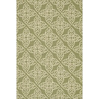 2'-3" X 3'-9" Scalloped Hearth Area Rug