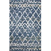 Reeds Rugs SYMBOLOGY 5-0 X 7-6 Denim/Dove Area Rug