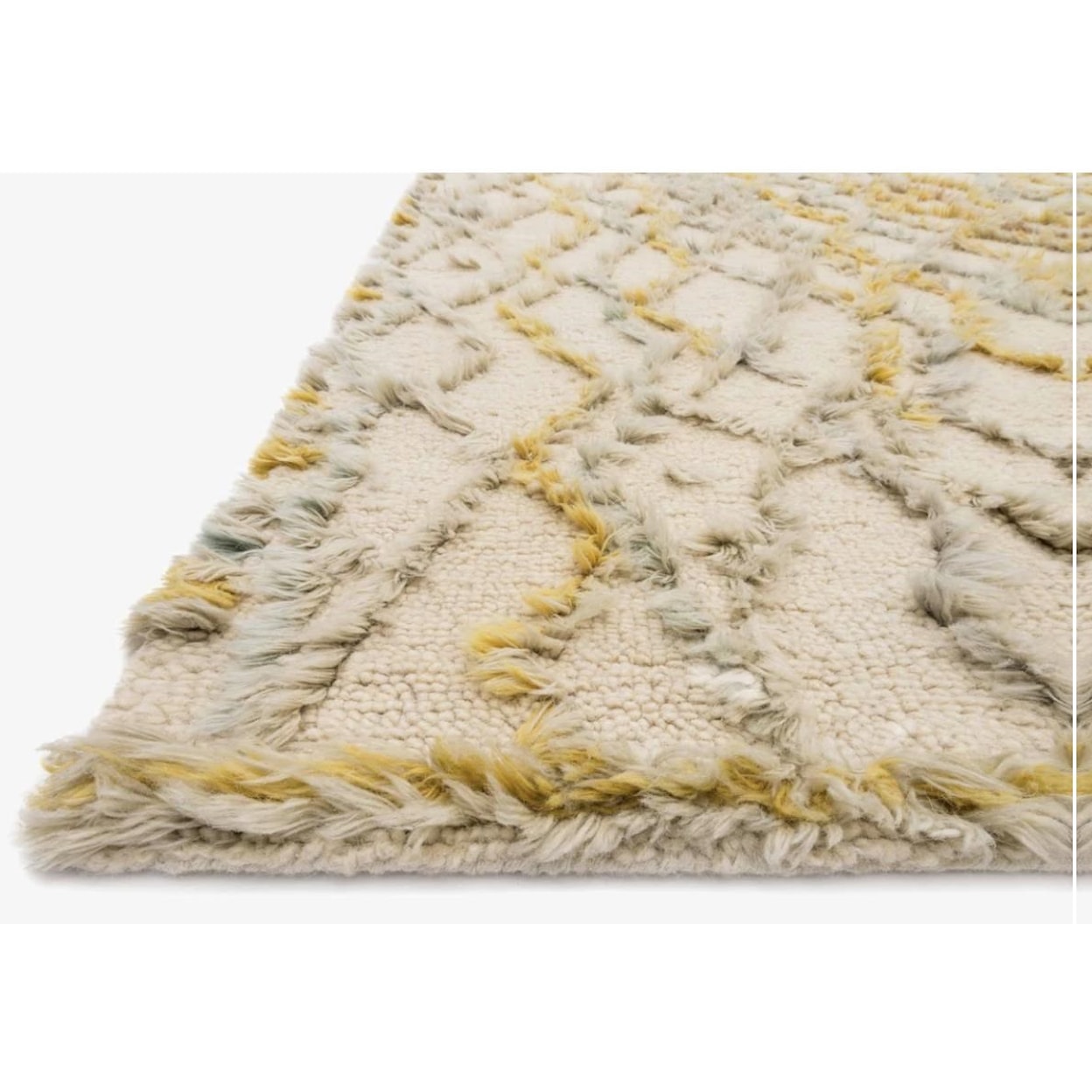 Reeds Rugs SYMBOLOGY 5-0 x 7-6 Ivory/Multi Area Rug