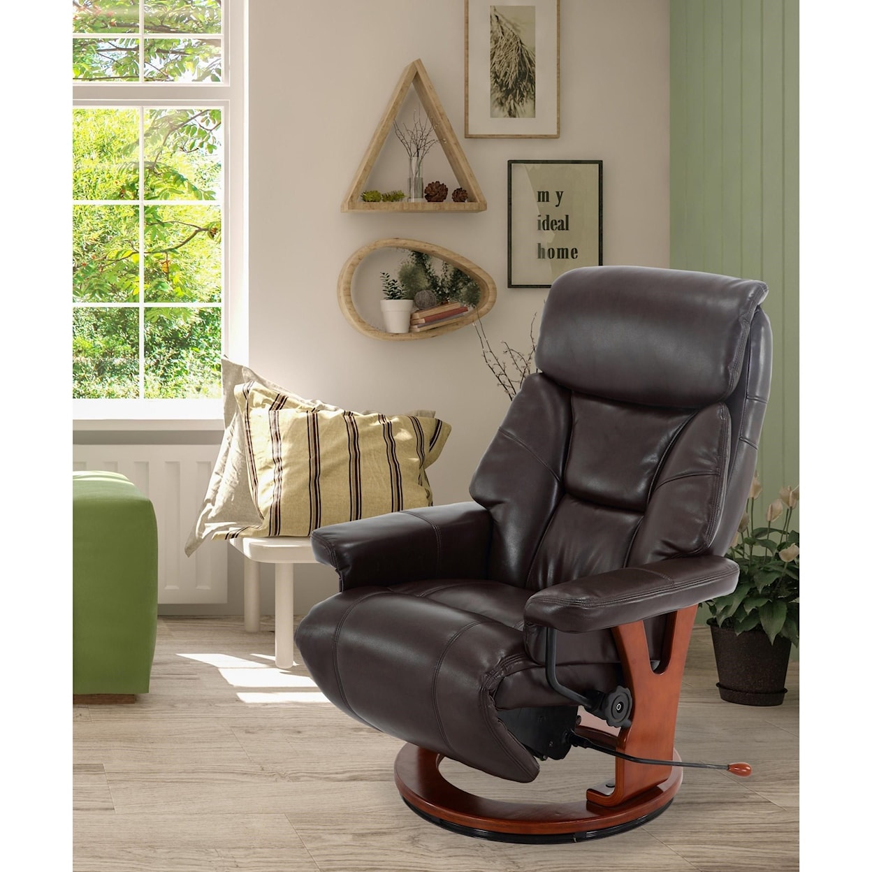 Mac Motion Chairs 14081 Recliner Air Leather