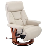 Modern Relax-R™ Swivel Recliner Air Leather