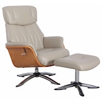 Relax-R™ Recliner and Ottoman with Adjustable Height Headrest