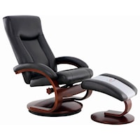 Contemporary Relax-R™ Recliner and Ottoman