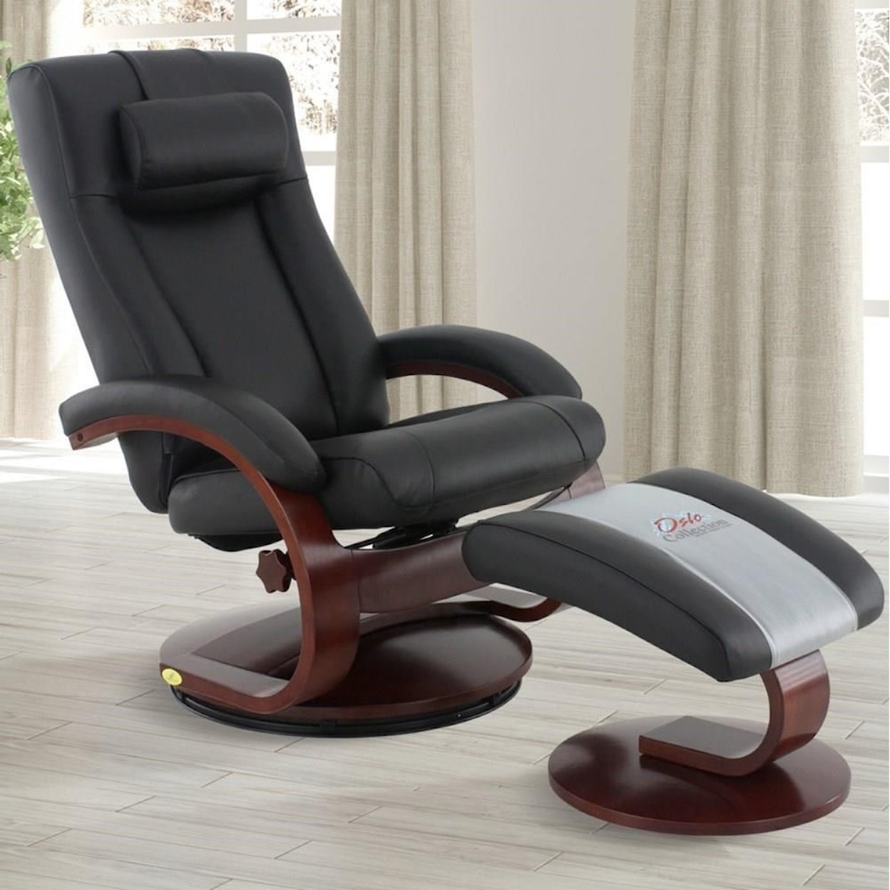 Mac Motion Chairs Hamilton Relax-R™ Recliner and Ottoman