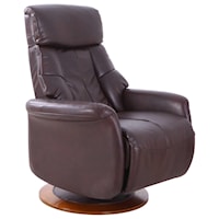 Contemporary Relax-R™ Recliner in Leather