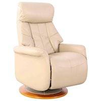 Contemporary Relax-R™ Recliner in Leather