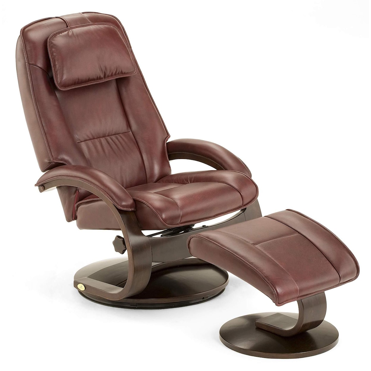 Mac Motion Chairs 14246 Bergen Chair and Ottoman