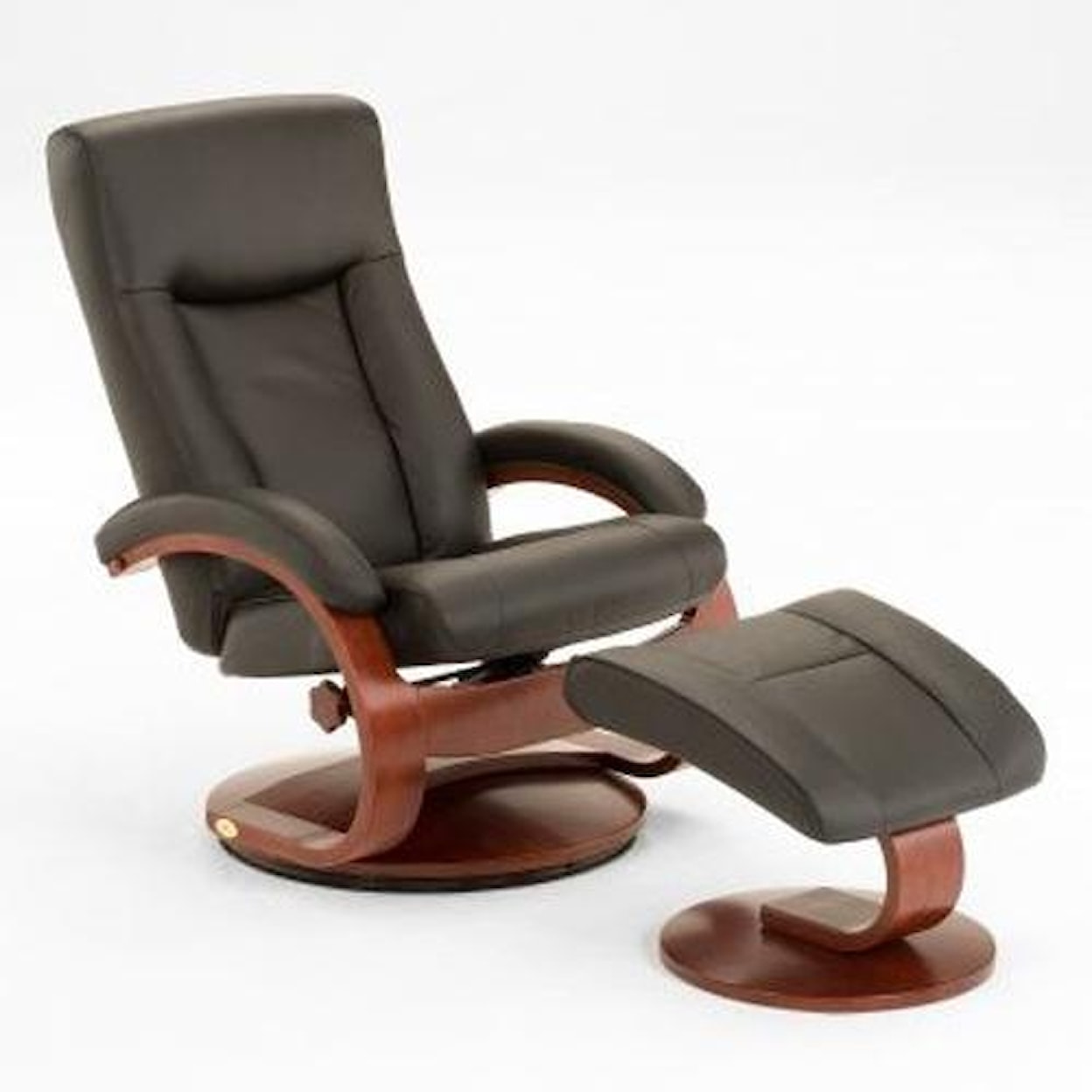 Mac Motion Chairs 14246 Hamar Chair and Ottoman