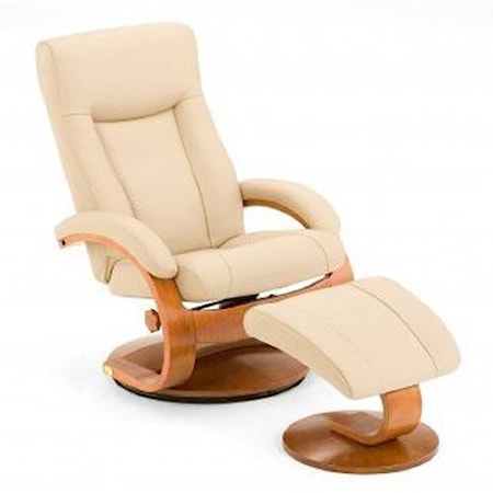 Hamar Chair and Ottoman