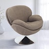 Mac Motion Chairs Strand Upholstered Swivel Leisure Chair