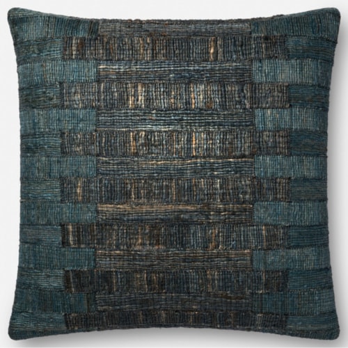 Teal 22" X 22" Down Pillow