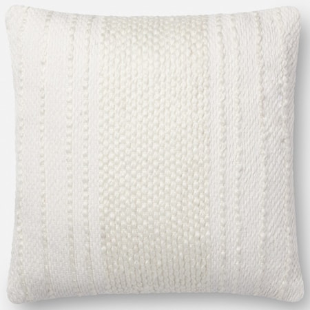 Ivory / Ivory 18" X 18" Down Pillow