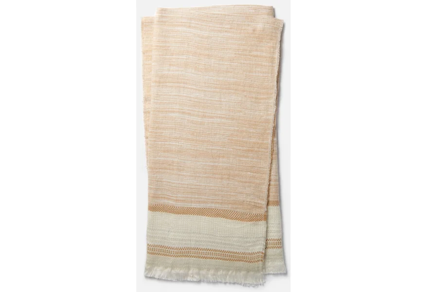Alissa 4' 2" X 5' Throw Blanket by Magnolia Home by Joanna Gaines for Loloi at Howell Furniture