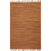 2' 3" x 3' 9" Hand Woven Spice Contemporary Rectangle Rug