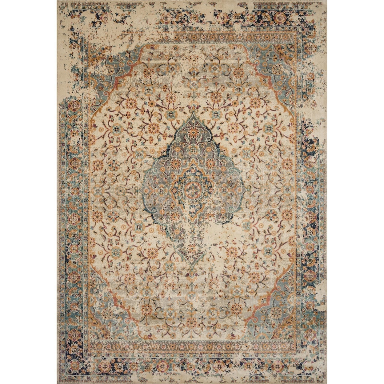 Magnolia Home by Joanna Gaines for Loloi Evie 1'-6" x 1'-6" Square Rug