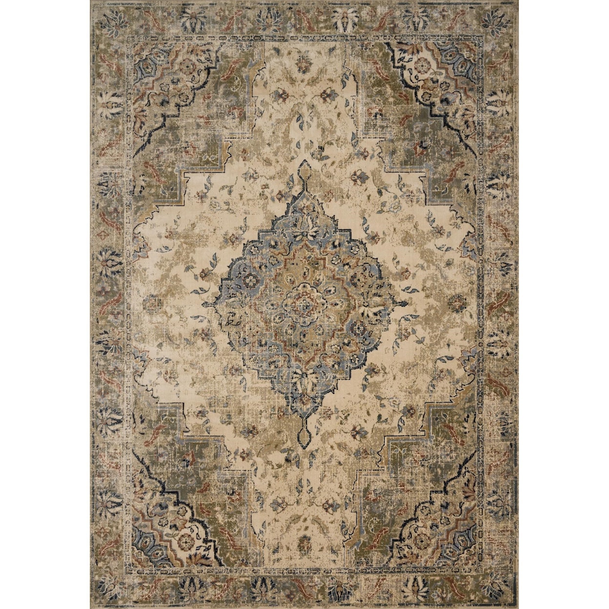 Magnolia Home by Joanna Gaines for Loloi Evie 5'-1" x 7'-8" Rug