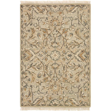 3' 6" x 5' 6" Rectangle Rug