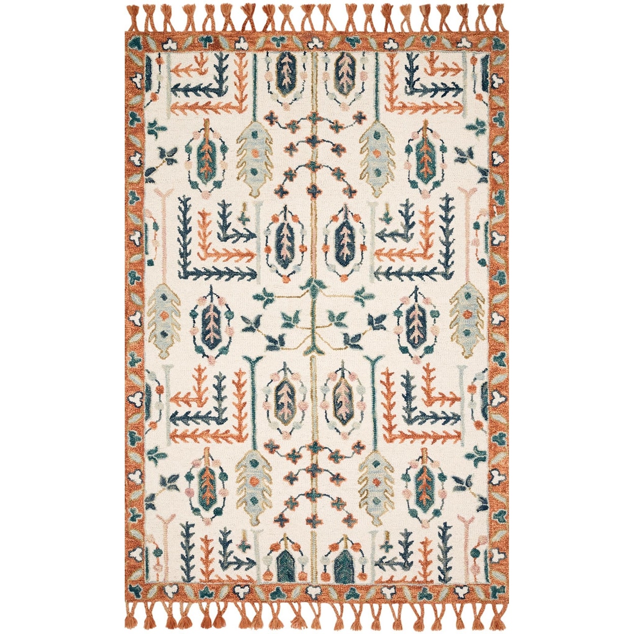 Magnolia Home by Joanna Gaines for Loloi Kasuri 3'-6" x 5'-6" Rug