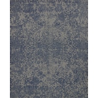 2' 3" x 3' 9" Machine-Made Blue Traditional Rectangle Rug