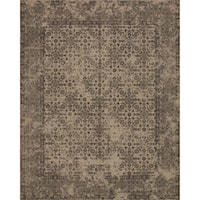 2' 3" x 3' 9" Machine-Made Beige Traditional Rectangle Rug
