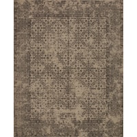 2' 6" X 7' 6" Machine-Made Beige Traditional Runner Rug