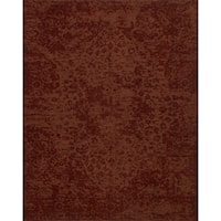 2' 3" x 3' 9" Machine-Made Rust Traditional Rectangle Rug