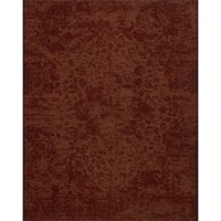 9' 3" X 13' Machine-Made Rust Traditional Rectangle Rug