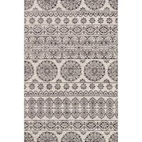 9' 3" X 13' Machine-Made Ant.Ivory / Mink Contemporary Rectangle Rug
