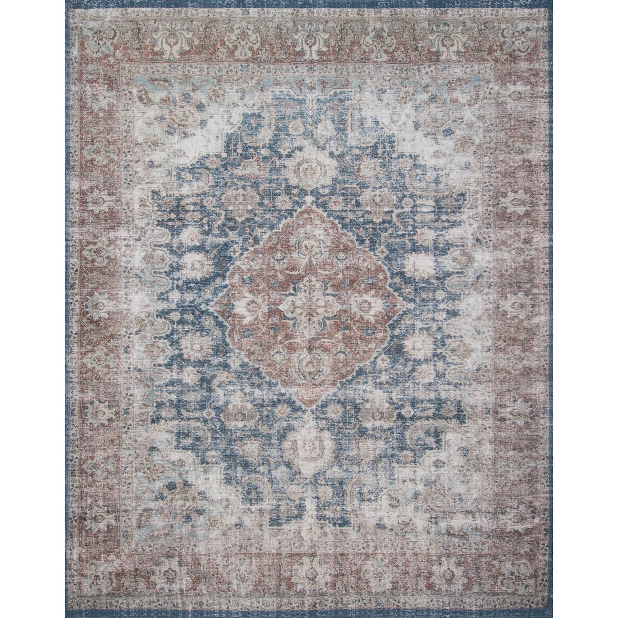 Magnolia Home by Joanna Gaines for Loloi Lucca 1'-6" x 1'-6" Square Rug