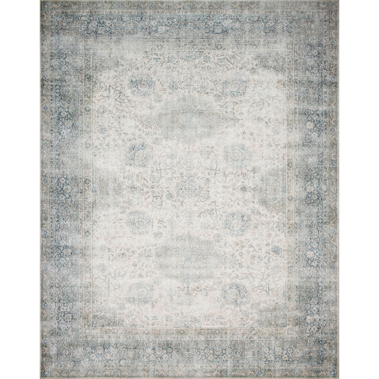 Magnolia Home by Joanna Gaines for Loloi Lucca 1'-6" x 1'-6" Square Rug