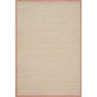 1' 0" x 1' 0" Hand-Made Blush Traditional Rectangle Rug