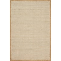 1' 0" x 1' 0" Hand-Made Natural Traditional Rectangle Rug