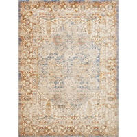 7' 10" x 10' 10" Machine-Made Blue / Multi Traditional Rectangle Rug