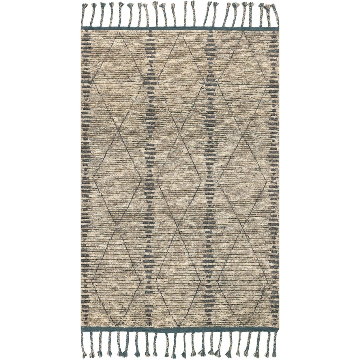 Magnolia Home by Joanna Gaines for Loloi Tulum 2' 0" x 3' 0" Rectangle Rug