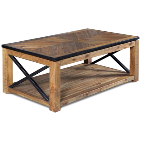 Rectangular Lift-top Cocktail Table