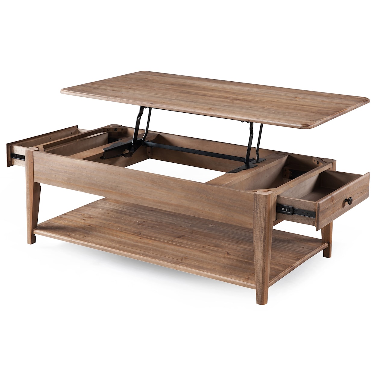 Magnussen Home Baytowne Rectangular Lift - Top Cocktail Table