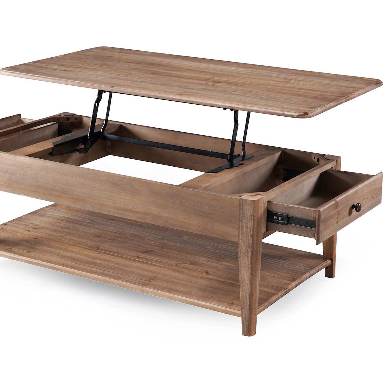 Magnussen Home Baytowne Rectangular Lift - Top Cocktail Table