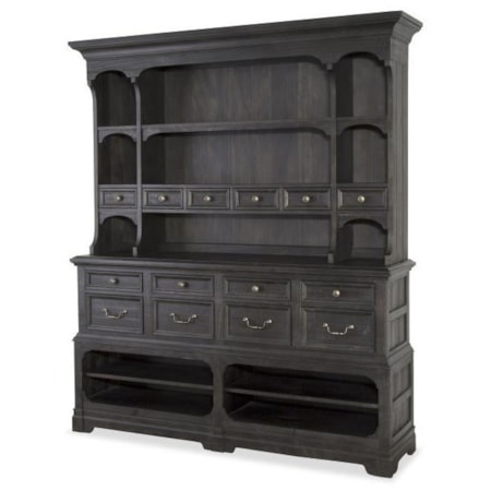 Sideboard With Hutch