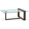 Magnussen Home Bristow Occasional Tables Cocktail Table and End Table