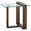 Magnussen Home Bristow Occasional Tables Cocktail Table and End Table