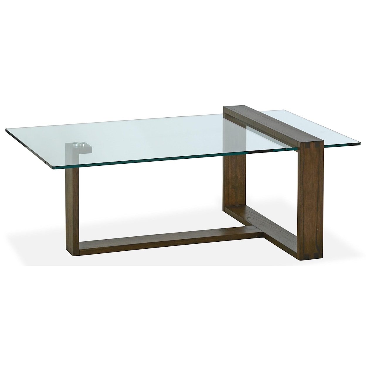 Magnussen Home Bristow Occasional Tables Cocktail Table with 2 End Tables