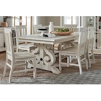 5-Piece Dining Table Set includes Table and 4 Side Chairs