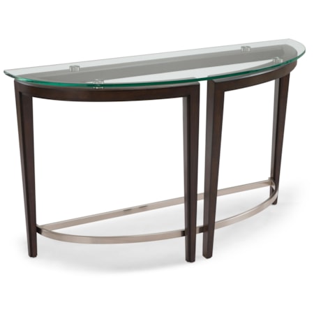 Demilune Sofa Table