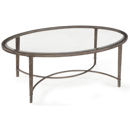 Oval Cocktail Table
